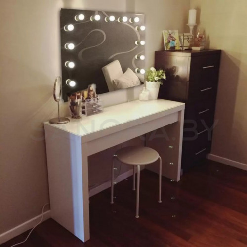 Зеркало гримерное Континент "Антураж" 900х700 (13 ламп)-1