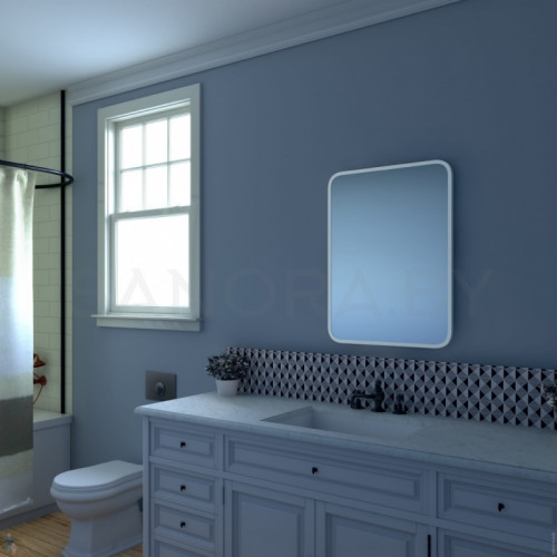 Зеркало Континент Сидней белое-1