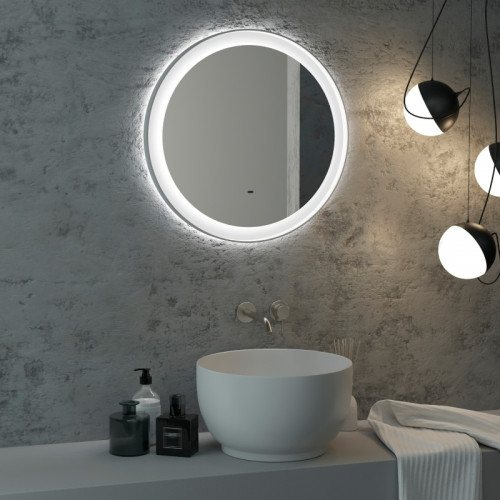 Зеркало Континент Planet White LED-1