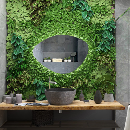 Зеркало Континент Alma LED 1000x700