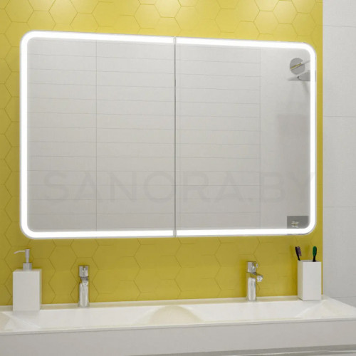 Зеркало-шкаф Континент Avenue LED 1200х800