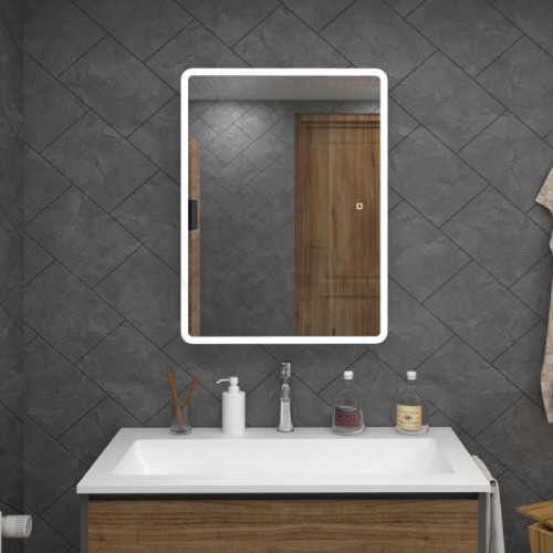 Зеркало-шкаф Континент Emotion LED 600x800