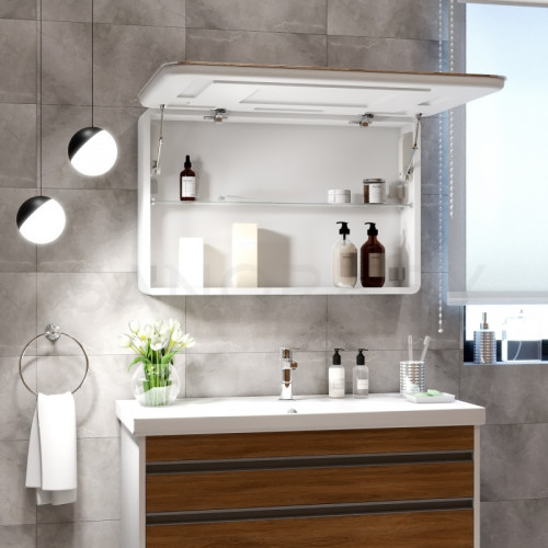 Зеркало-шкаф Континент Tokio LED 900x530-1