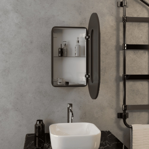 Зеркало-шкаф Континент Elmage LED 450x800-2