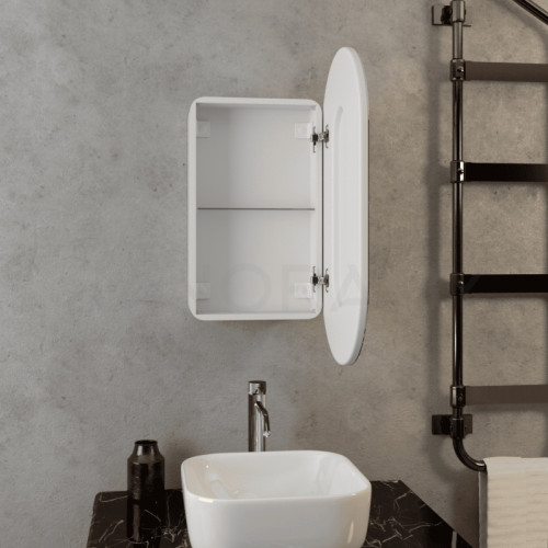 Зеркало-шкаф Континент Elmage LED 450x800-3