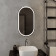 Зеркало-шкаф Континент Elmage LED 450x800