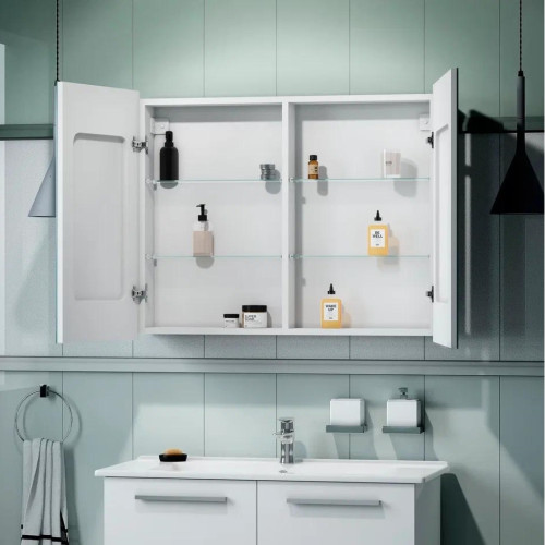 Зеркало-шкаф Континент Allure LED 1000x800-3