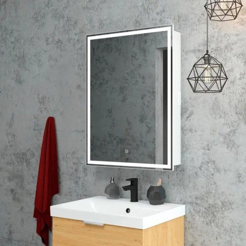 Зеркало-шкаф Континент Allure LED 600x800