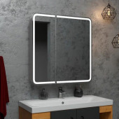 Зеркало-шкаф Континент Elliott LED 800x800 купить в Минске