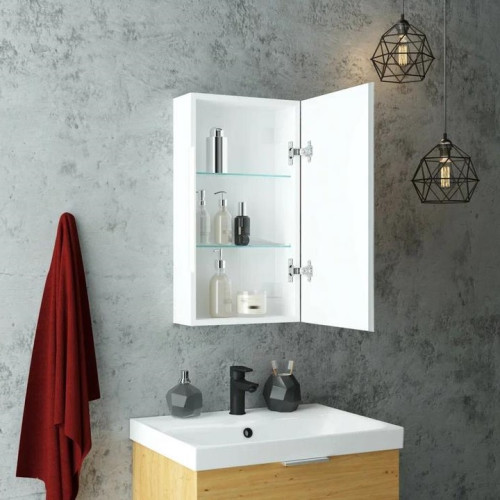 Зеркало-шкаф Континент Allure LED 350x650-3