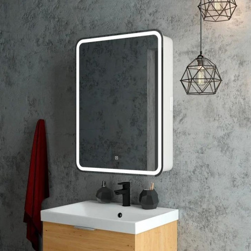 Зеркало-шкаф Континент Elliott LED 550x800