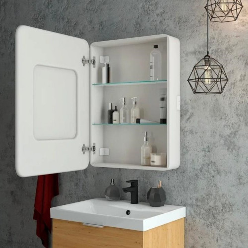 Зеркало-шкаф Континент Elliott LED 550x800-2