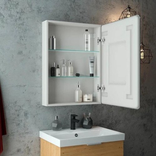 Зеркало-шкаф Континент Emotion LED 600x800-1