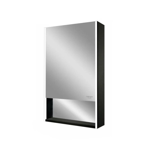 Зеркало-шкаф Континент Filit Black LED 600x800-7